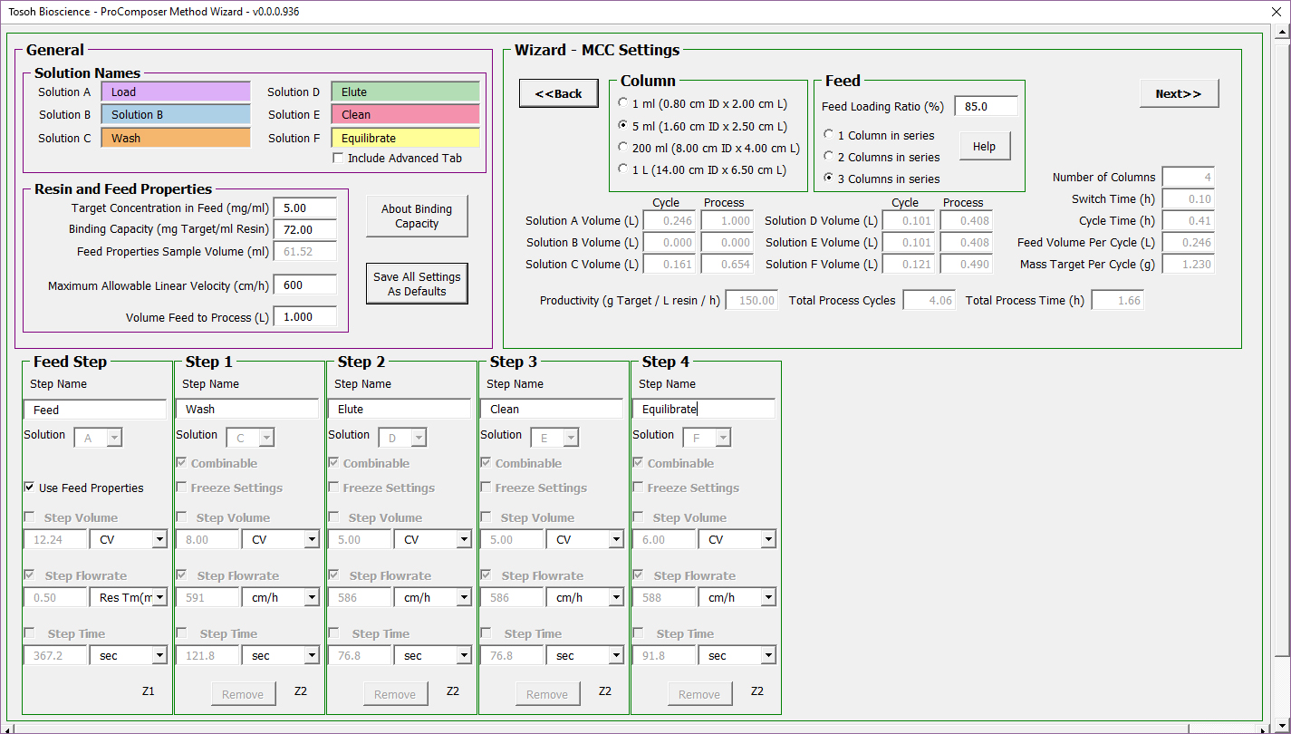 Wizard MCC Settings